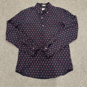 Men’s Slim Medium Floral Button Down